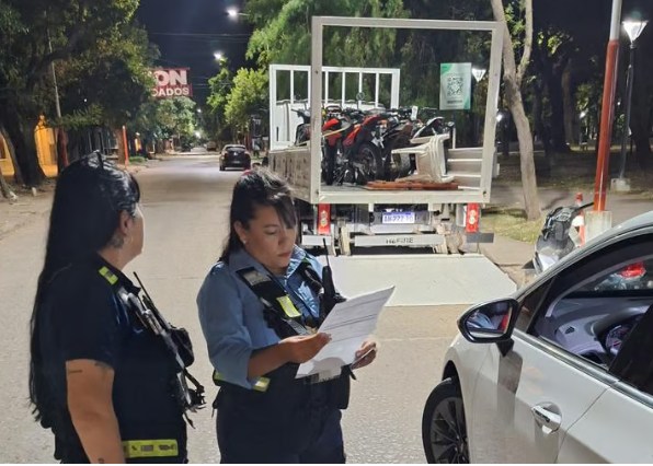 Controles de alcoholemia: 33 vehículos fueron remitidos al corralón en Resistencia