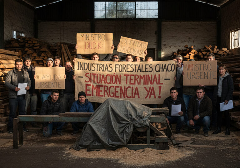 Industriales forestales del Chaco insisten que es terminal la situación del sector y piden declaración de emergencia
