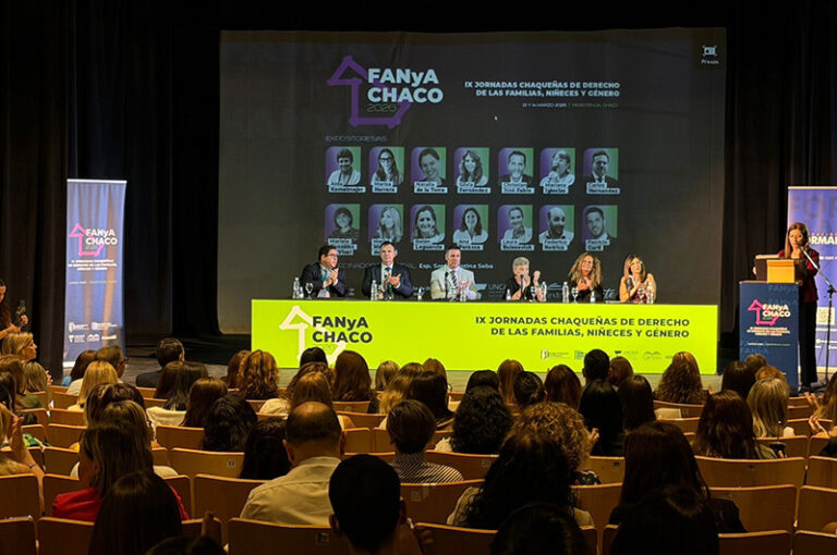 Con amplia convocatoria, comenzaron las IX Jornadas Chaqueñas de Derecho de las Familias