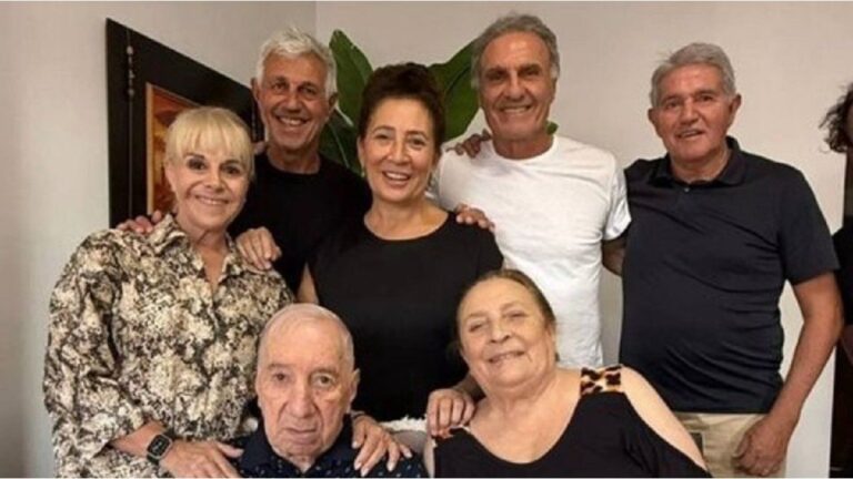 Carlos Bilardo celebró sus 88 años con los campeones de México ’86 y Claudia Villafañe